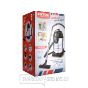 Vysavač dílenský, multifunkční se zásuvkou a funkcí čištění filtru, 30l, 6m kabel, 3m hadice, 1400W náhled