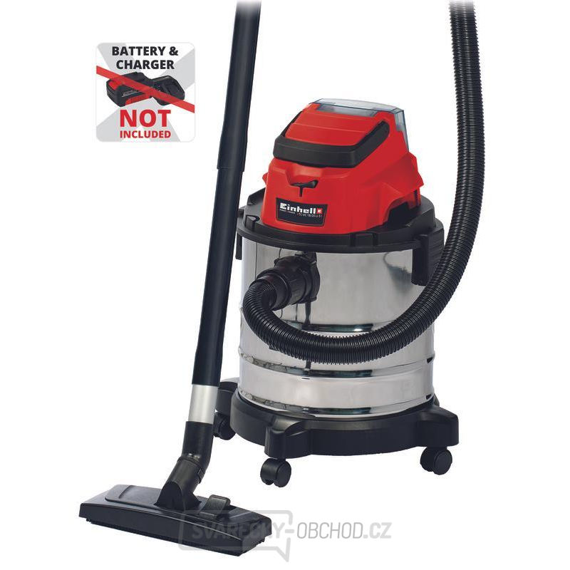 Aku vysavač pro mokré a suché sání TC-VC 18/20 Li S-Solo Einhell Classic
