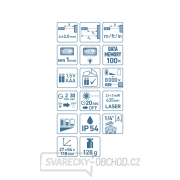 Metr laserový digitální 40M, 0,05-40m EXTOL PREMIUM  náhled