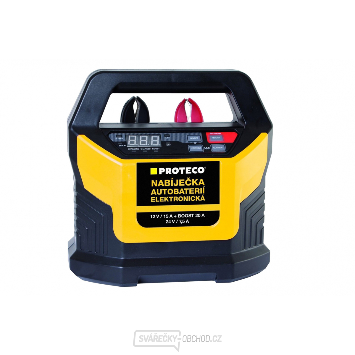 NABÍJEČKA AUTOBATERIÍ 12/24 ELEKTRONICKÁ