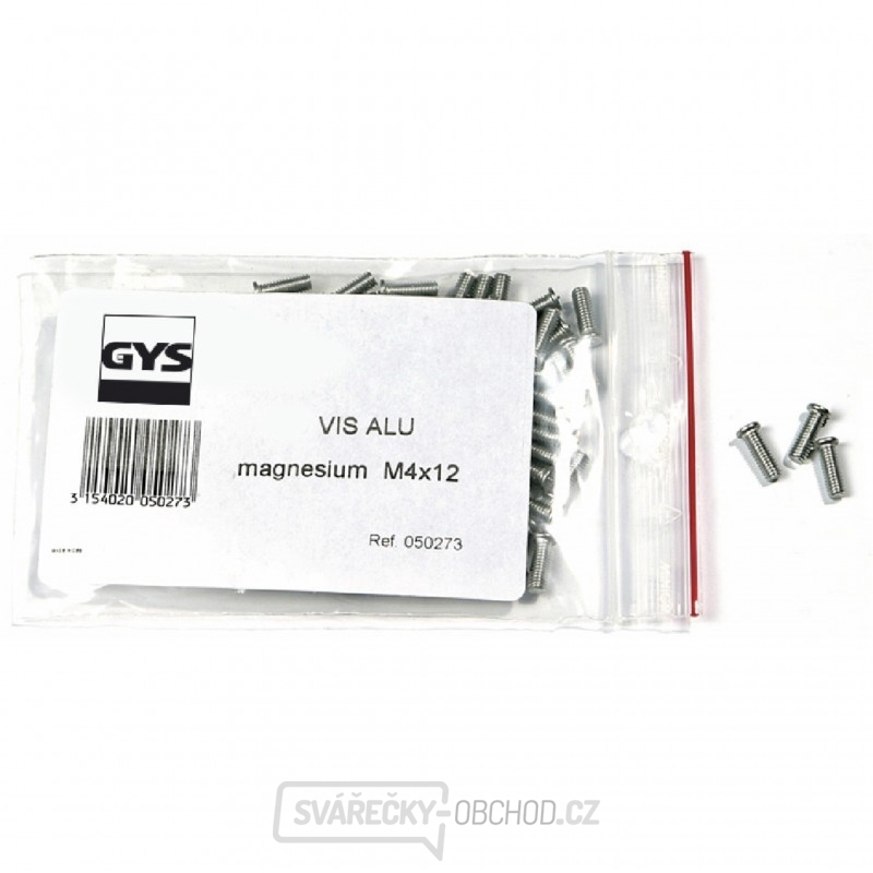 Hliníkové svorníky s příměsí hořčíku GYS M4