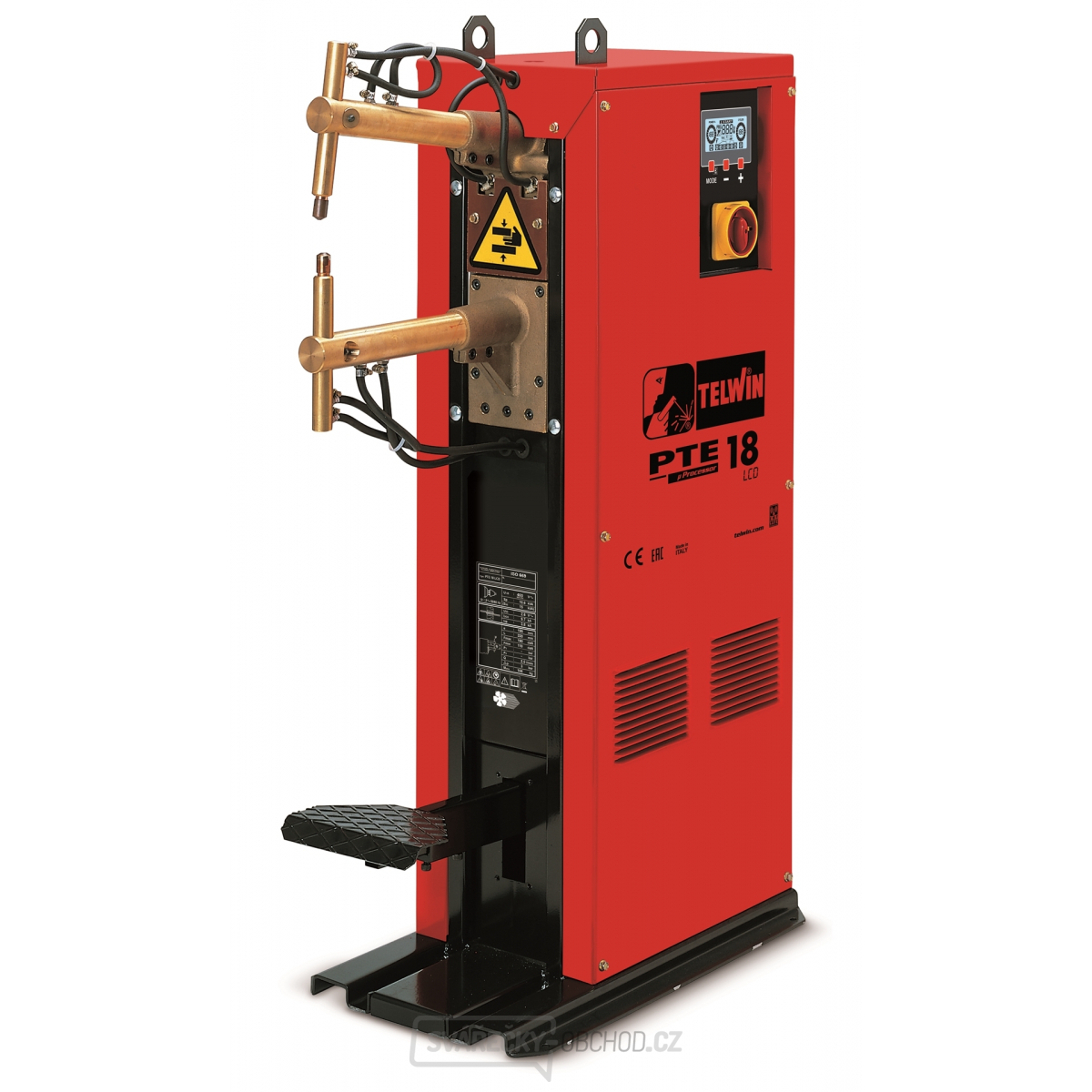 Sloupová bodovací svářečka Telwin PTE 18 LCD ramena 330 mm