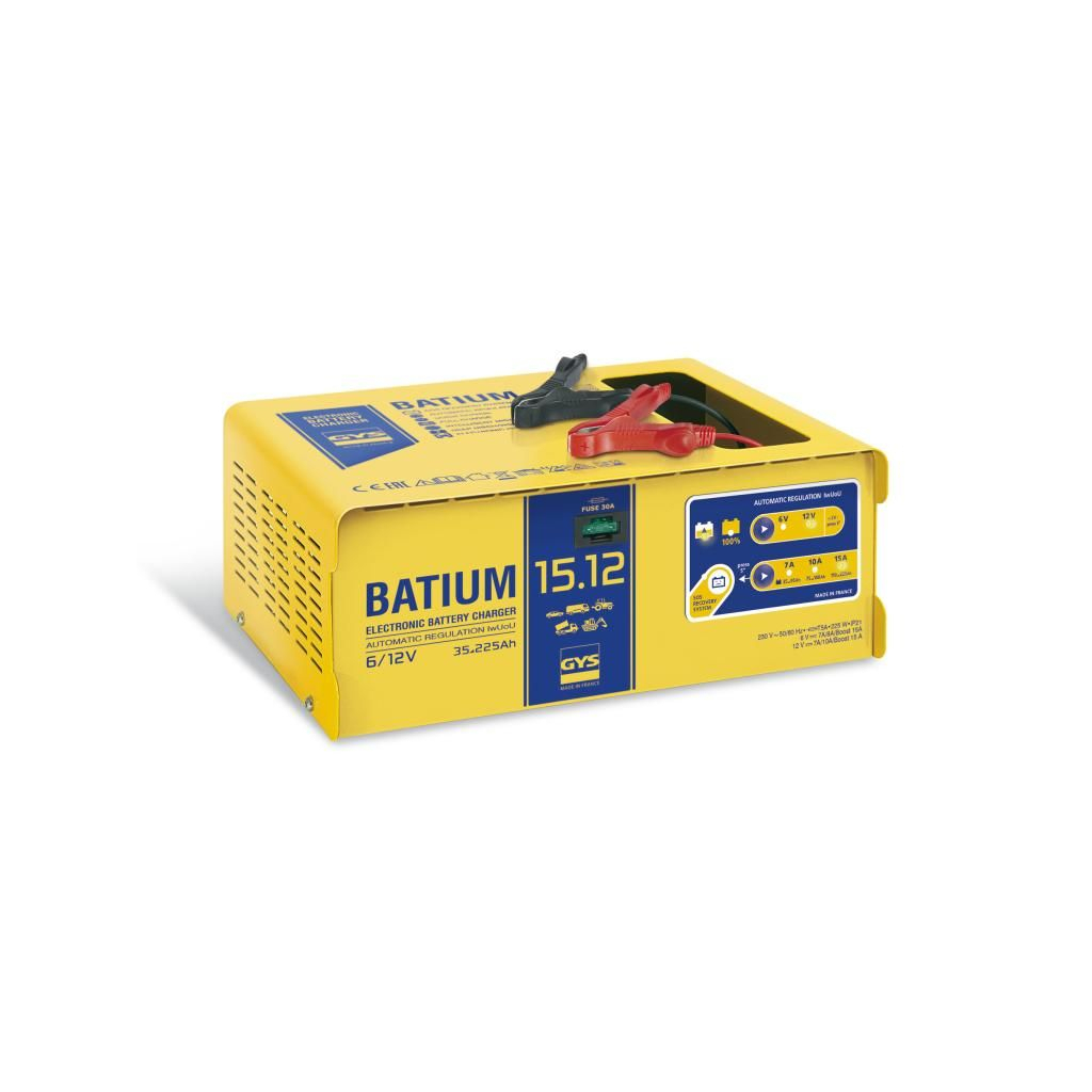 Levně Automatická nabíječka autobaterií GYS BATIUM 15/12, pro 6/12V 024519