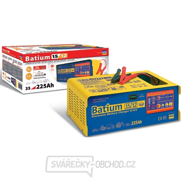 Nabíječka GYS BATIUM 15/12, 6/12V