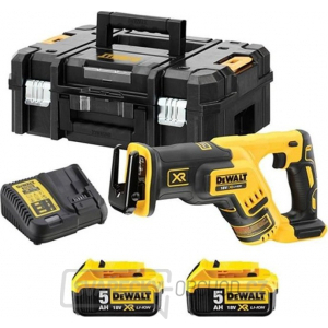  Aku mečová pila 18V 2x5,0Ah DeWALT DCS367P2