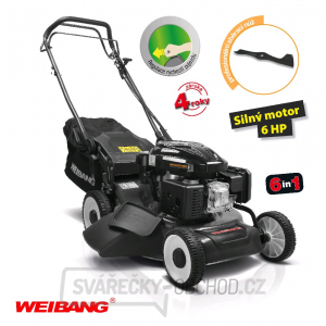 Benzínová sekačka s pojezdem Weibang WB 455 SC 6in1 gallery main image
