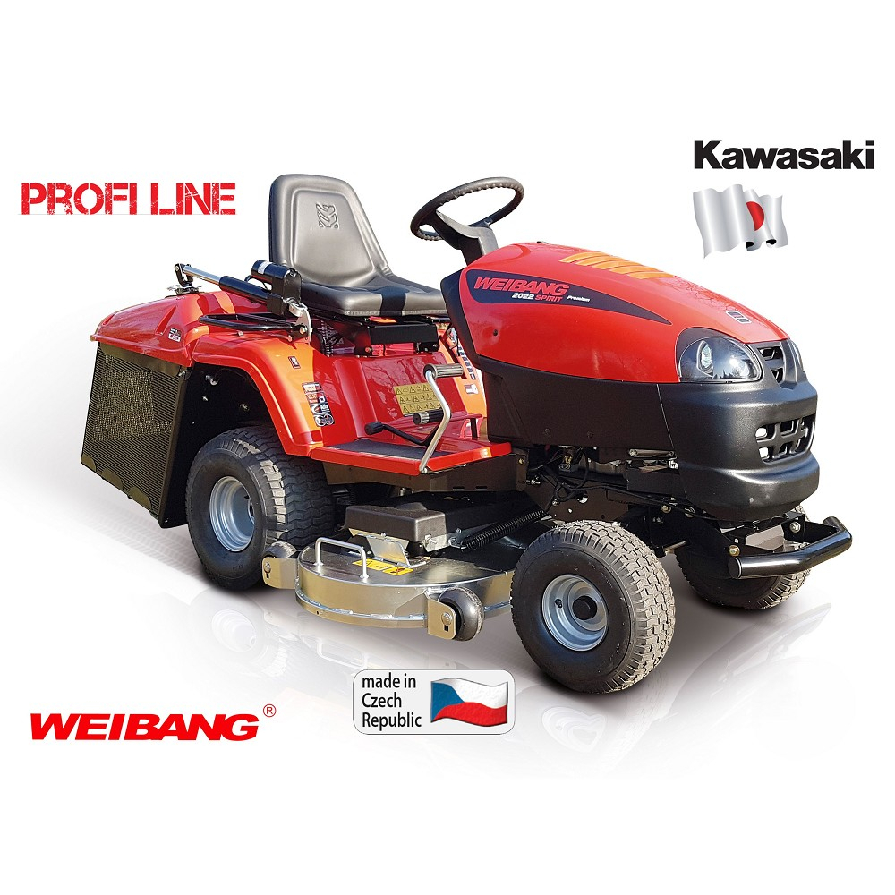 Levně Zahradní traktor Weibang 2022 SPIRIT Premium 02E2141 + Záruka 4 roky viz podmínky záruky + Sestavení a zprovoznění traktoru při osobním odběru v hodnotě 499 Kč