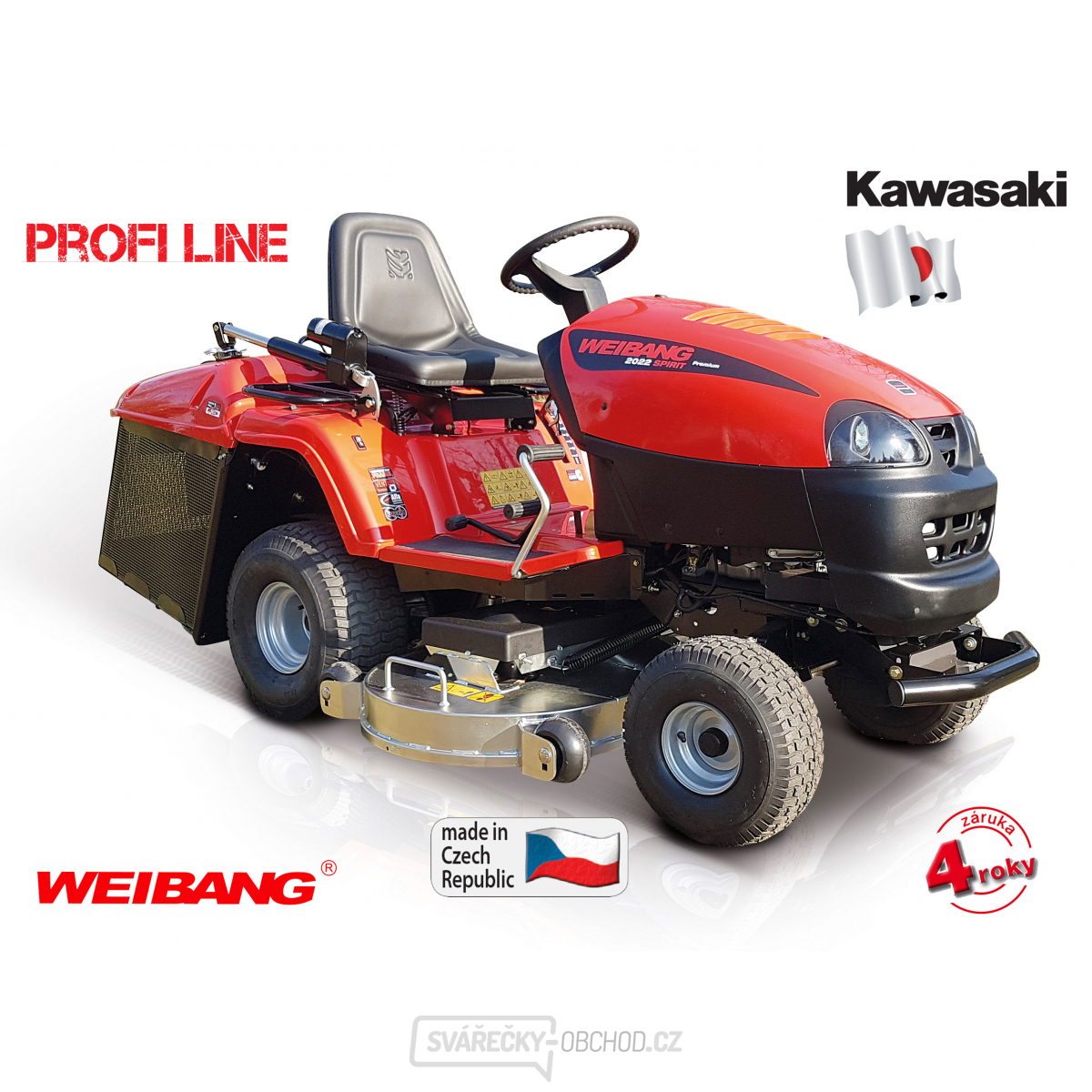 Zahradní traktor Weibang 2022 SPIRIT Premium