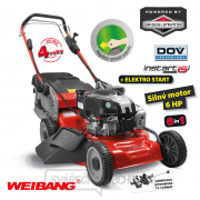 Weibang WB 506 SBVE DOV 6in1+ Sestavení, servis plus, olej, odsávačka, kanystr, elektro start gallery main image