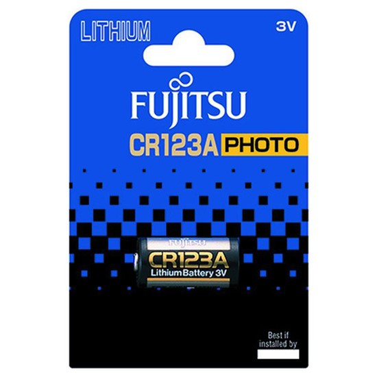 Solight Fujitsu lithiová foto baterie CR123A, blistr 1ks