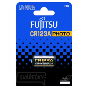 Fujitsu lithiová foto baterie CR123A, blistr 1ks