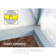 Skleník LANITPLAST DODO BIG 8x10 PC 4 mm šedý náhled