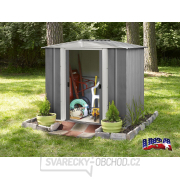 Zahradní domek ARROW DRESDEN 65 šedý gallery main image