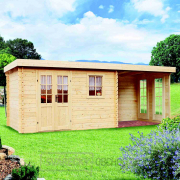 Zahradní domek LANITPLAST LEO M2 598 x 250 cm gallery main image