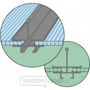 Skleník VITAVIA TARGET 6200 PC 4 mm stříbrný náhled