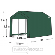 Plachtový přístřešek SHELTERLOGIC 1,8 x 3,0 m - 70471EU Náhled