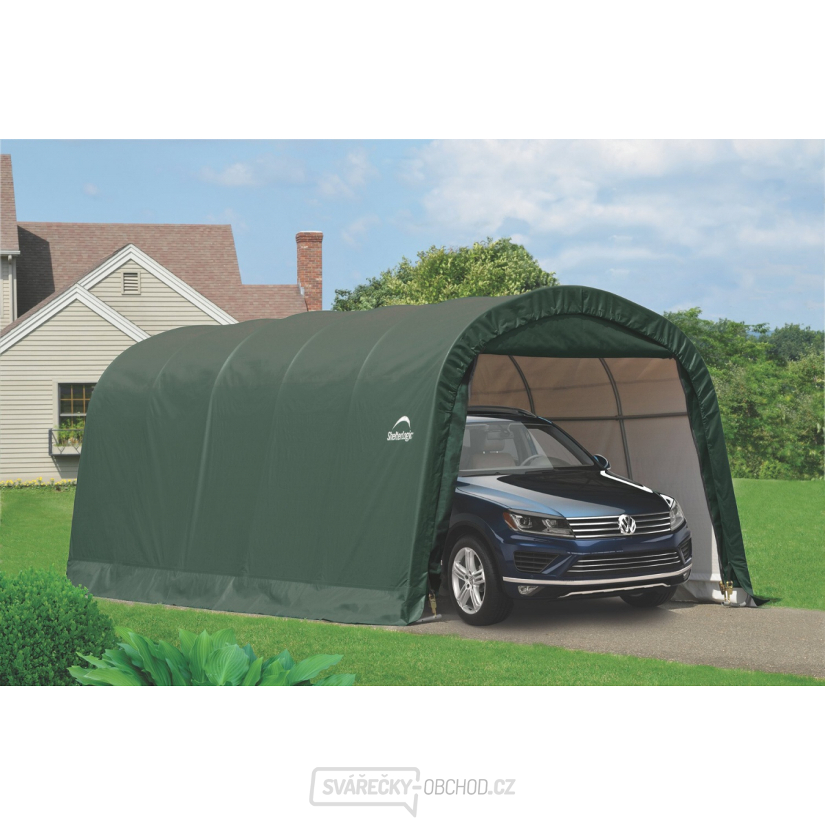 Plachtová garáž SHELTERLOGIC 3,7 x 6,1 m - 62760EU