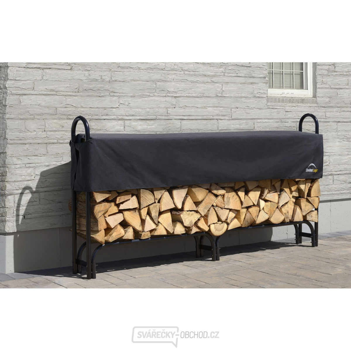 Dřevník SHELTERLOGIC 2,4 m 90365EU