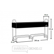 Dřevník SHELTERLOGIC 2,4 m 90365EU Náhled