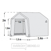 Plachtový skleník SHELTERLOGIC 1,8 x 2,4 m - 25 mm - 70600EU Náhled