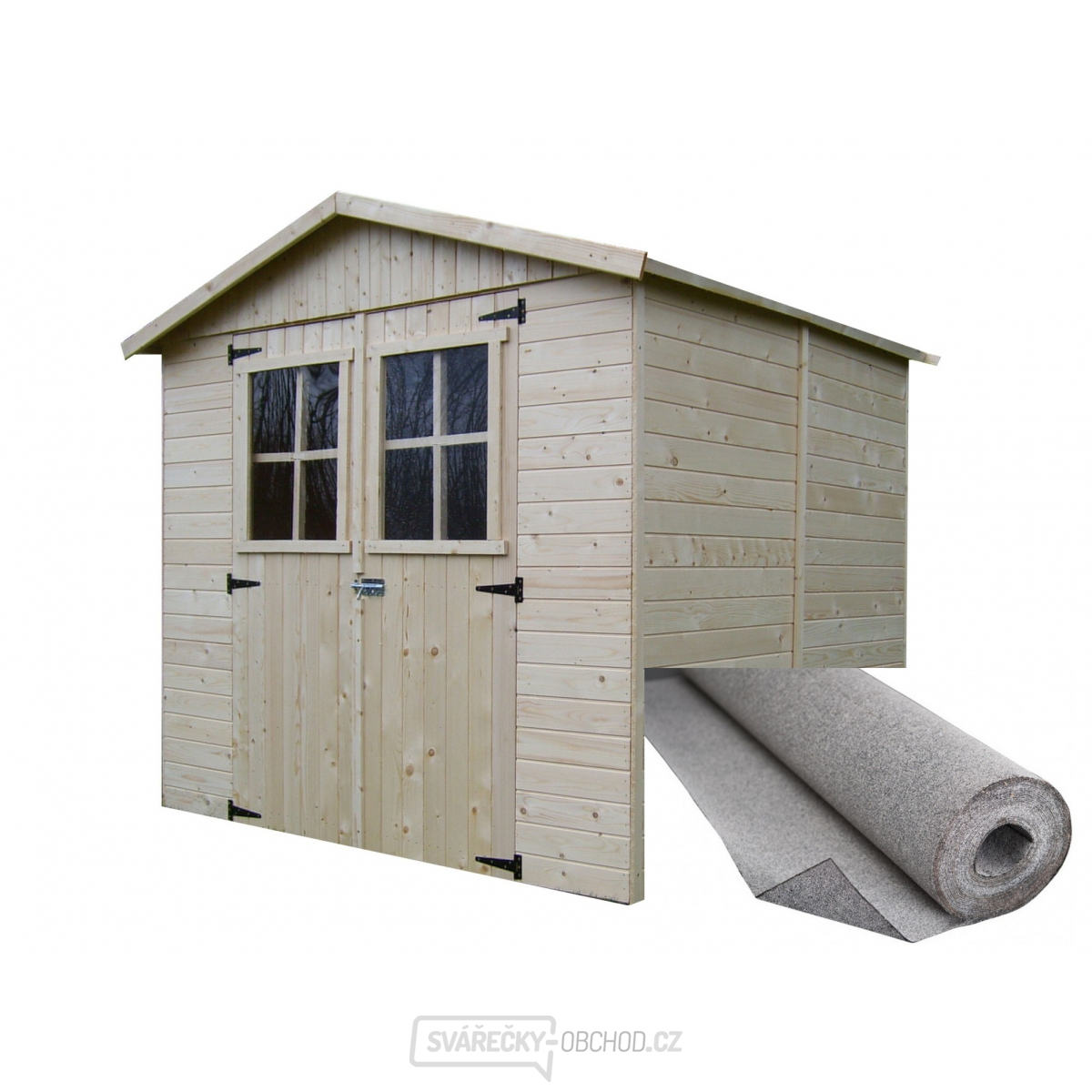 Zahradní domek SOLID EVA 229 x 194 cm