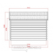 Zahradní domek SOLID DAVID 340 x 301 cm Náhled