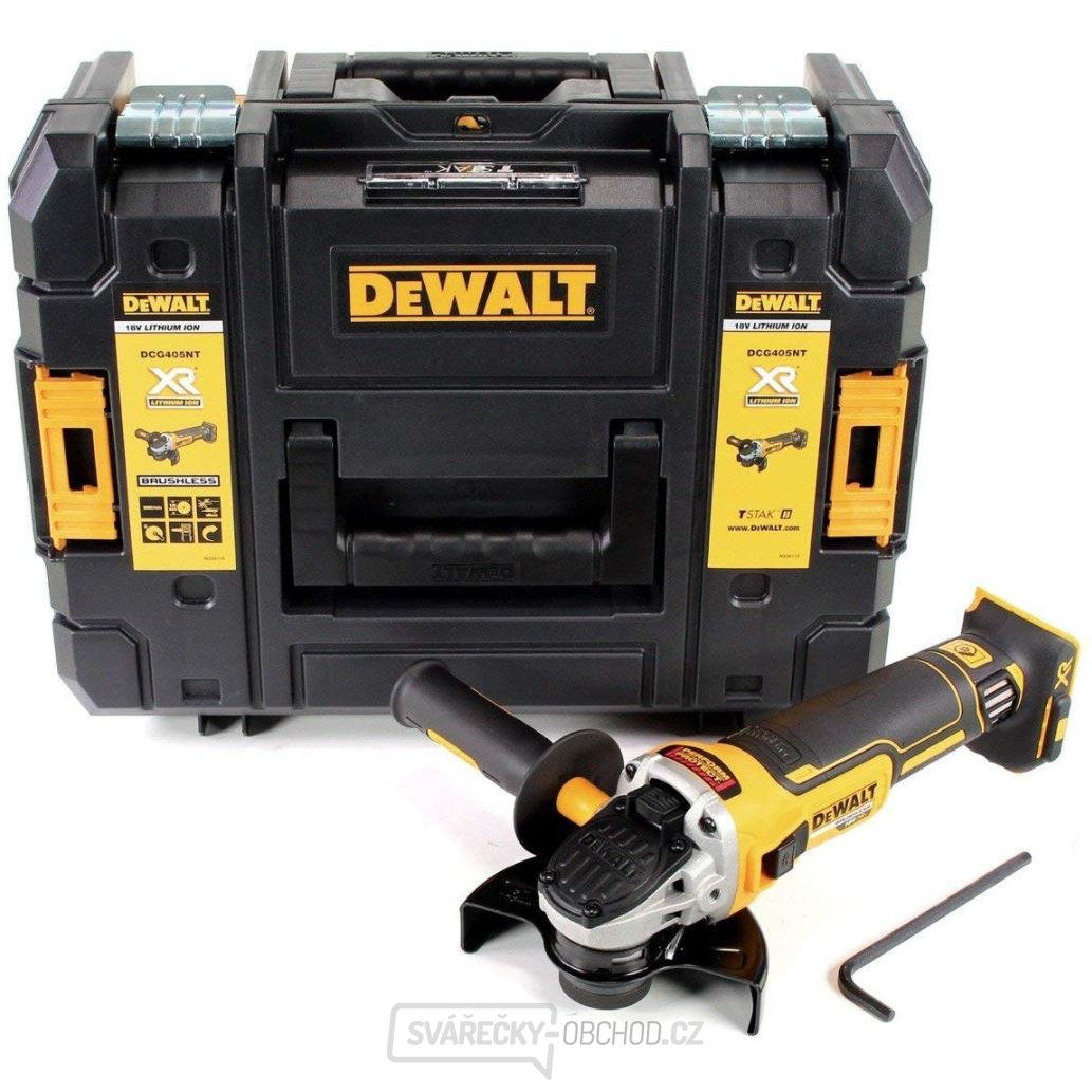 Aku úhlová bruska 125mm DeWalt DCG405NT - bez aku