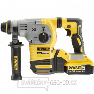 DCH283P2 aku bezuhlíkové kombinované kladivo SDS-Plus 18V 2x5,0Ah DeWALT 