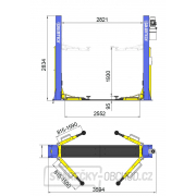 Dvousloupový zvedák 5000 kg Dvousloupový zvedák 5000 kg náhled