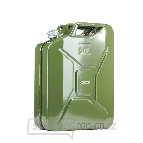Kanystr s magnetickým šroubovacím uzávěrem PRESSOL - objem 20l