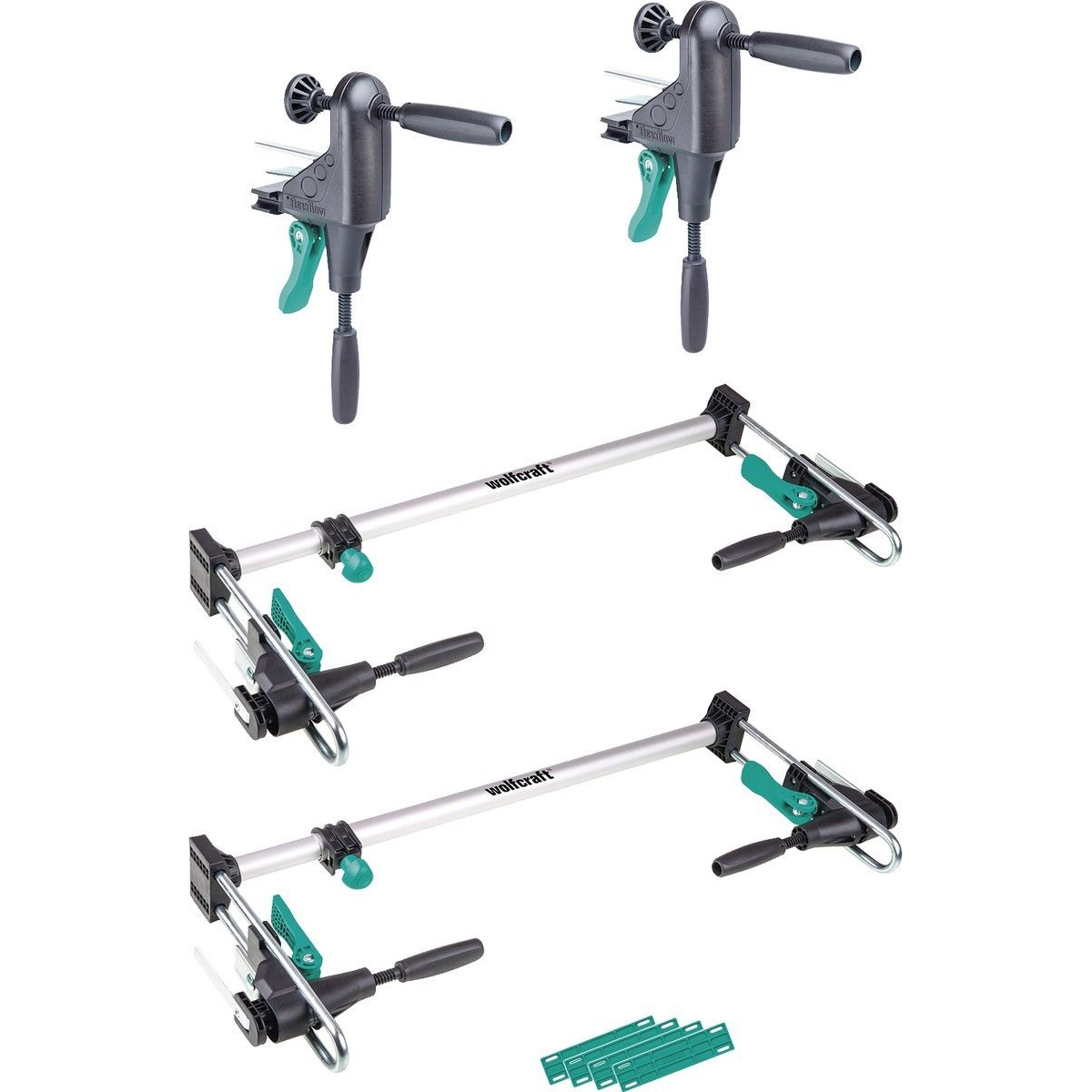 Levně WOLFCRAFT - sada pro montáž dveřních zárubní 3676000