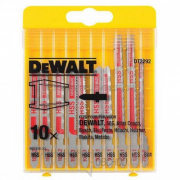 DT2292 10-ti dílná sada pilových plátků na kov pro přímočaré pily DeWALT DT2292 10-ti dílná sada pilových plátků na kov pro přímočaré pily DeWALT gallery main image