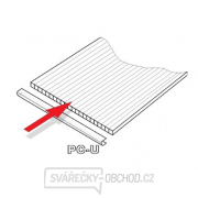 PC U-profily 4 mm pro skleník LANITPLAST DODO 8x12 gallery main image