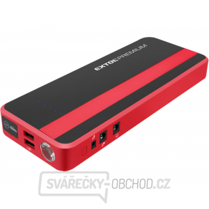 Jump startér, 700A, pro naftové a benzínové motory, powerbanka 5V, 19V Jump startér, 700A, pro naftové a benzínové motory, powerbanka 5V, 19V gallery main image