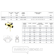 Přenosná hydraulická ohýbačka trubek se stojanem SWG-2A Náhled