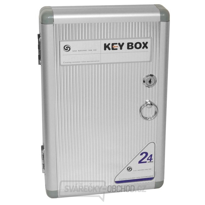 Skříňka na klíče aluminiová KS-1024