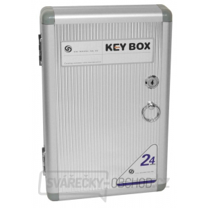 Skříňka na klíče aluminiová KS-1024