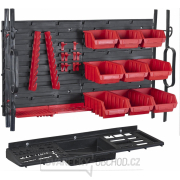 Nástěnný panel s držáky nářadí a ergoboxy Fixing Wall Max Nástěnný panel s držáky nářadí a ergoboxy Fixing Wall Max gallery main image