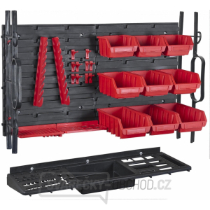 Nástěnný panel s držáky nářadí a ergoboxy Fixing Wall Max Nástěnný panel s držáky nářadí a ergoboxy Fixing Wall Max gallery main image