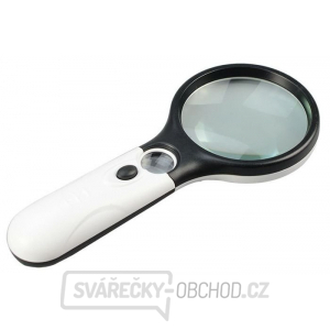 Lupa se 2 čočkami a s LED osvětlením 6902B Lupa se 2 čočkami a s LED osvětlením 6902B gallery main image