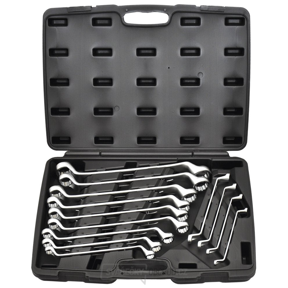 Sada vyhnutých očkových klíčů JBTK 1375