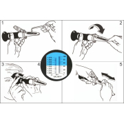 Refraktometr pro měření slanosti (mořské) vody ATC 10 Náhled