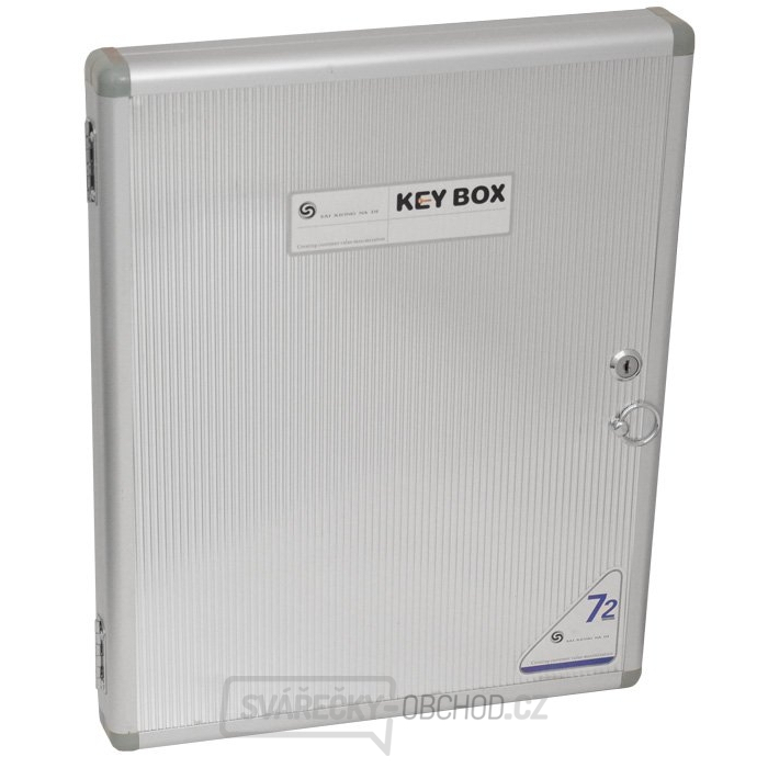 Skříňka na klíče aluminiová KS-1072