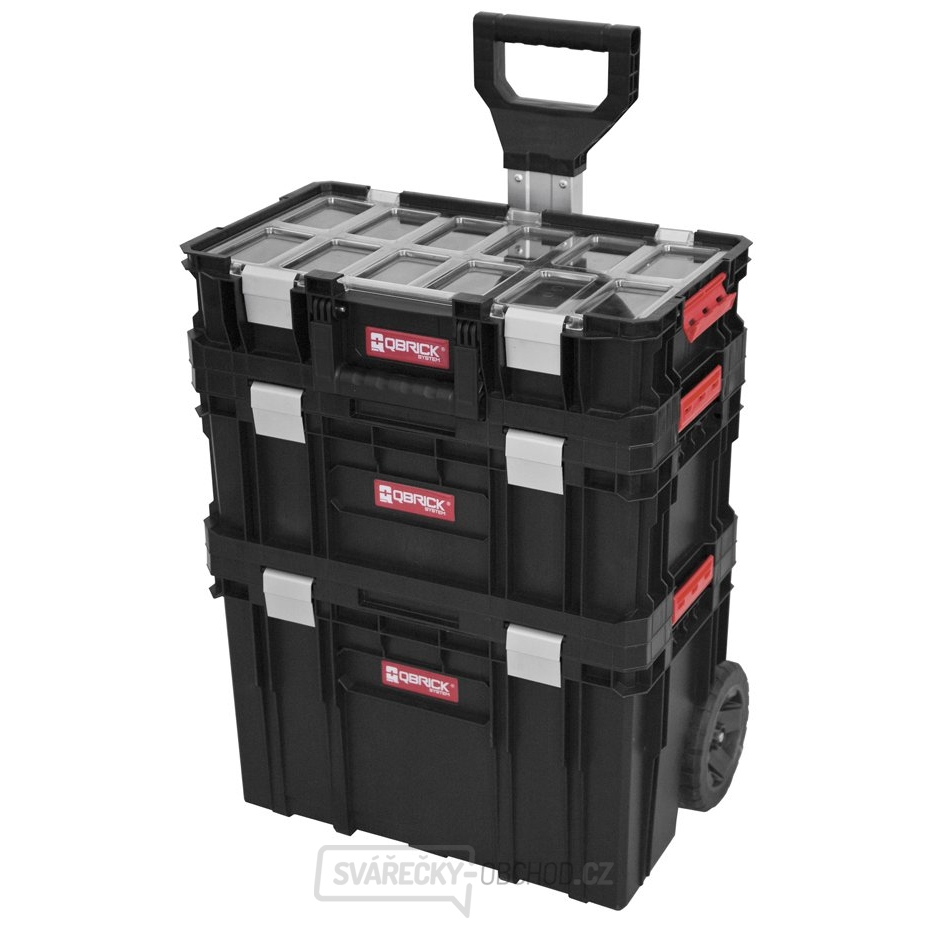 Profesionální pojízdný kufr na nářadí QBRICK SYSTEM TWO Set