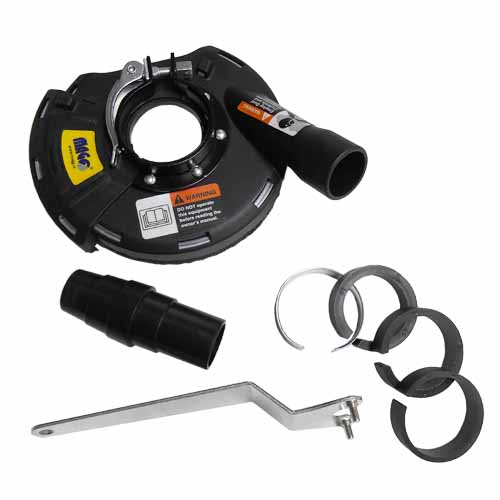 Levně Odsávací kryt s kartáčovým věncem, 125mm 020043