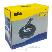 Odsávací kryt s kartáčovým věncem, 125mm Náhled