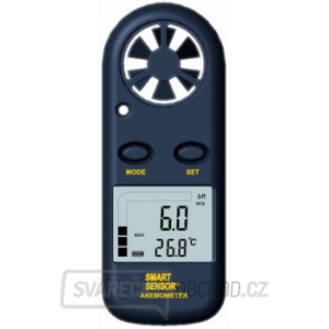 Digitální anemometr / měřič rychlosti proudění vzduchu a teploměr AM-816 Digitální anemometr / měřič rychlosti proudění vzduchu a teploměr AM-816