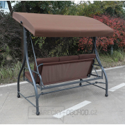 Zahradní houpačka BARCELONA - Hnědá náhled