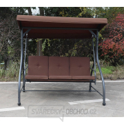 Zahradní houpačka BARCELONA - Hnědá náhled