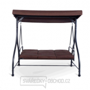 Zahradní houpačka BARCELONA - Hnědá náhled